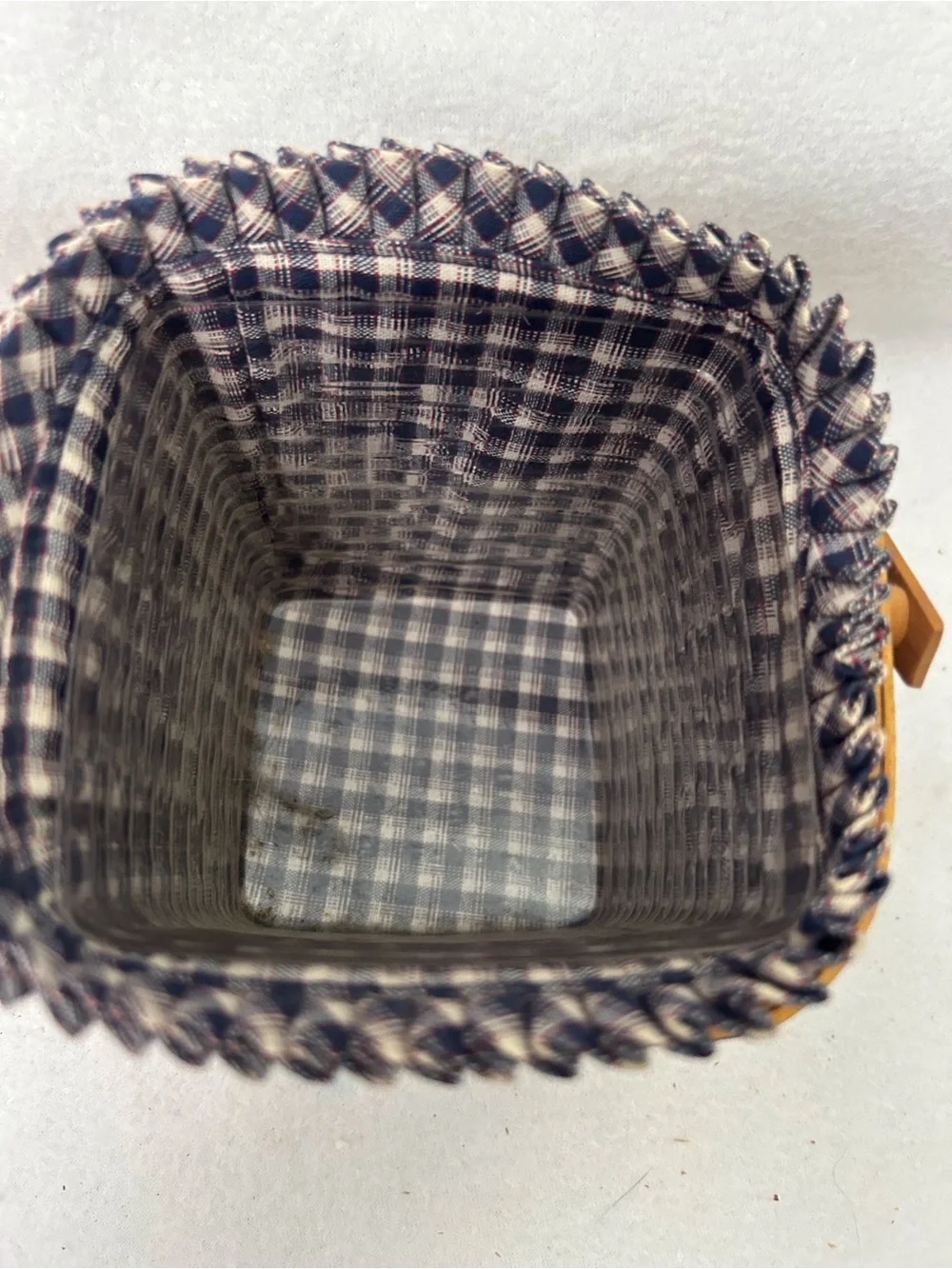 Longaberger woven picnic